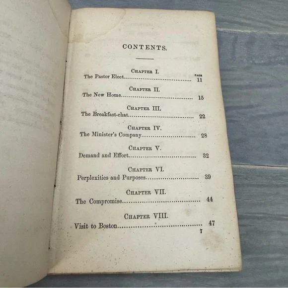 Antique THE SUNNY SIDE; or, the Country Minister's Wife 1851Hardback Book - Picture 13 of 17